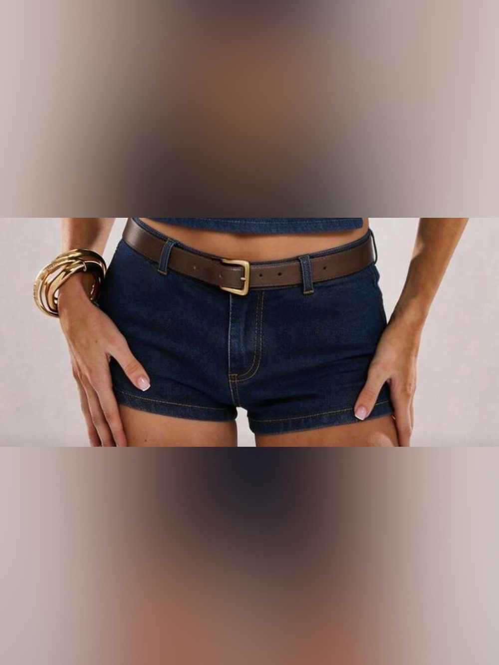 Mini Jean Shorts